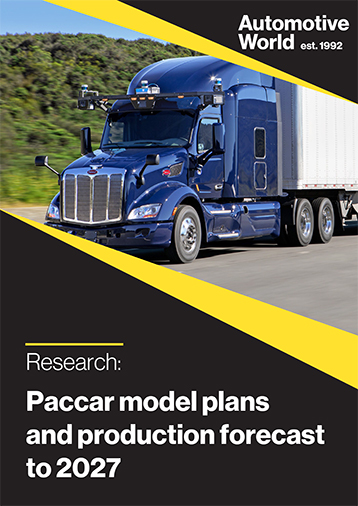 Paccar model plans and production forecast to 2027