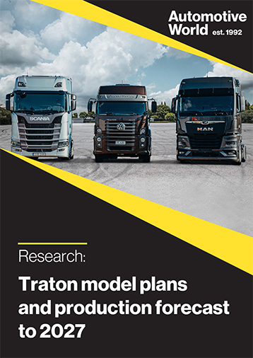 Traton model plans and production forecast to 2027